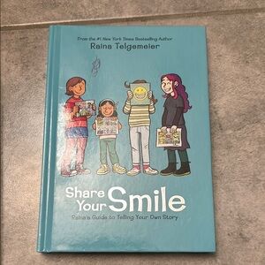 Share Your Smile Book by Raina Telgemeier